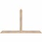 Ekena Millwork Portland Smooth Timber Gable Bracket, Douglas Fir, 60"W x 35"H x 3 1/2"D x 3 1/2"F, 14/12 Pitch GBW060X35X0404POR00SDF - alternate 1